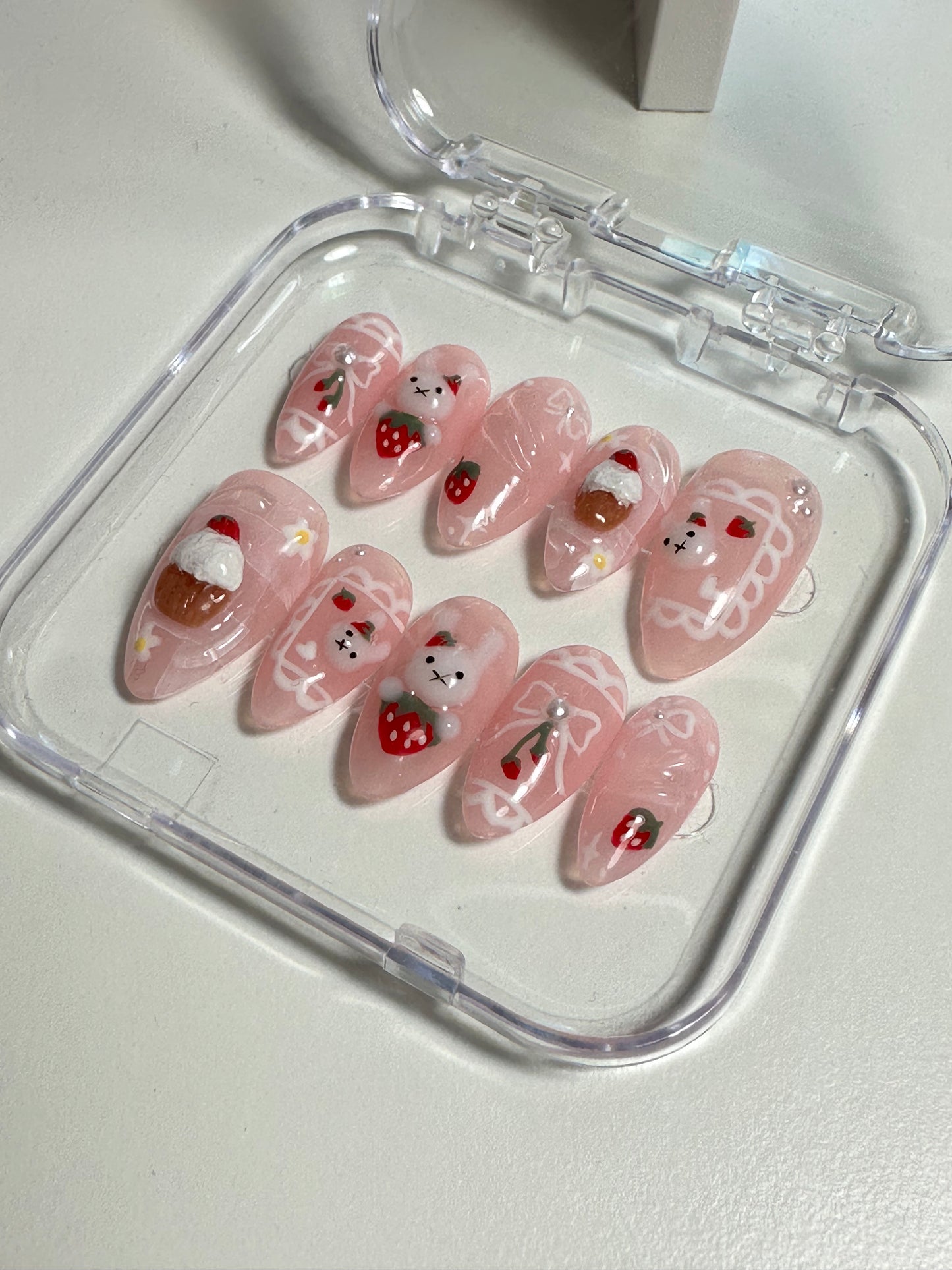Miffy Strawberry Cupcake