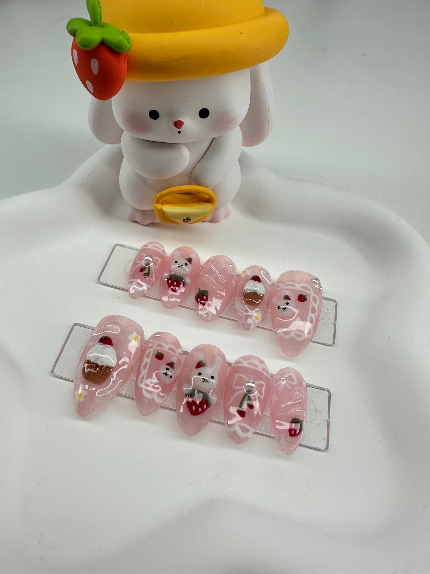 Miffy Strawberry Cupcake