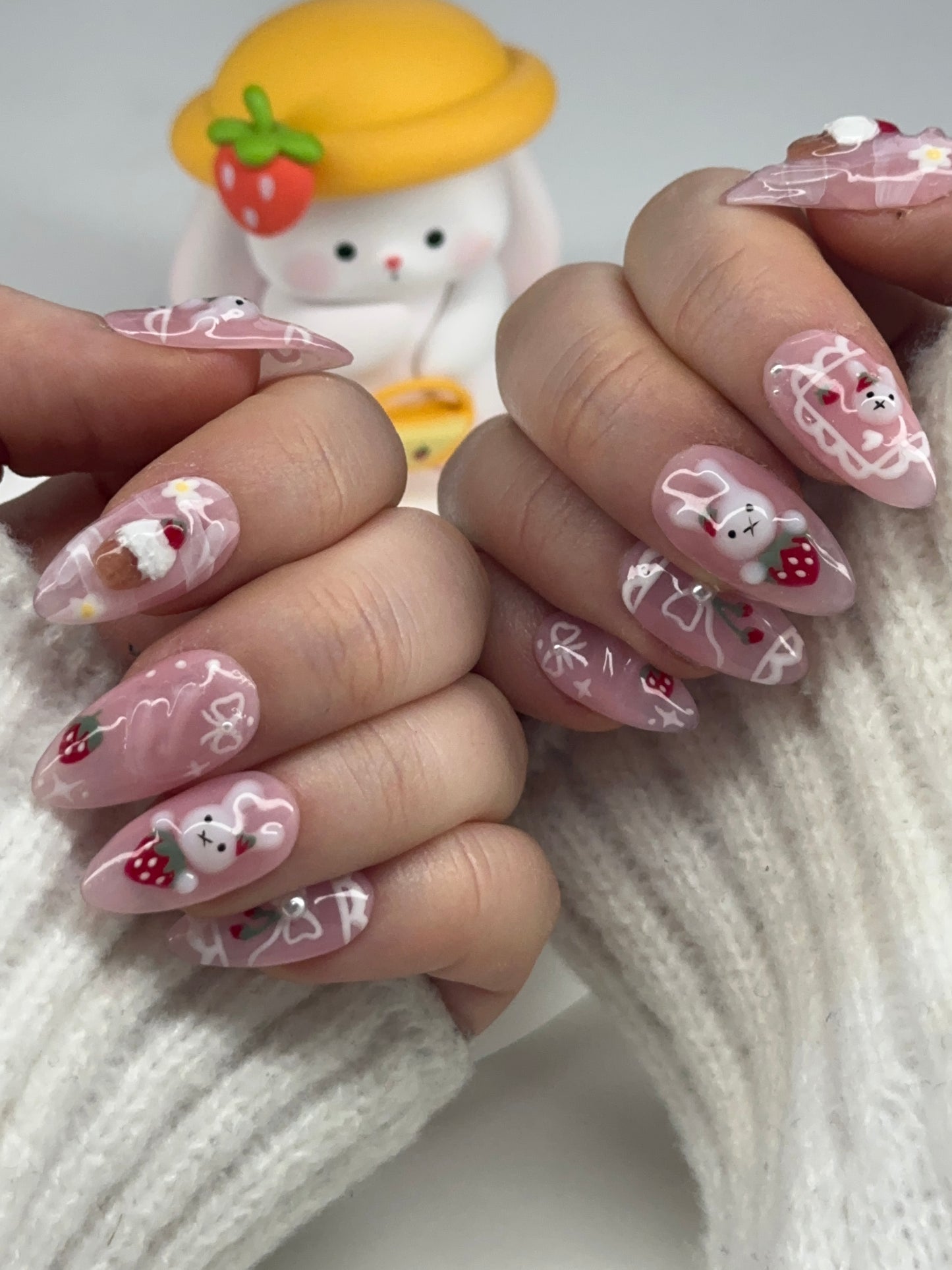 Miffy Strawberry Cupcake