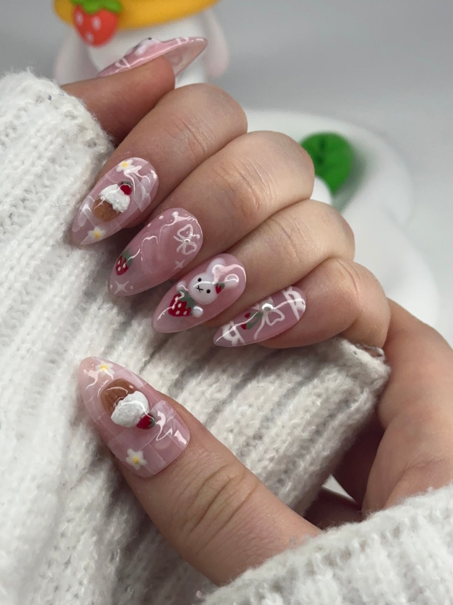 Miffy Strawberry Cupcake