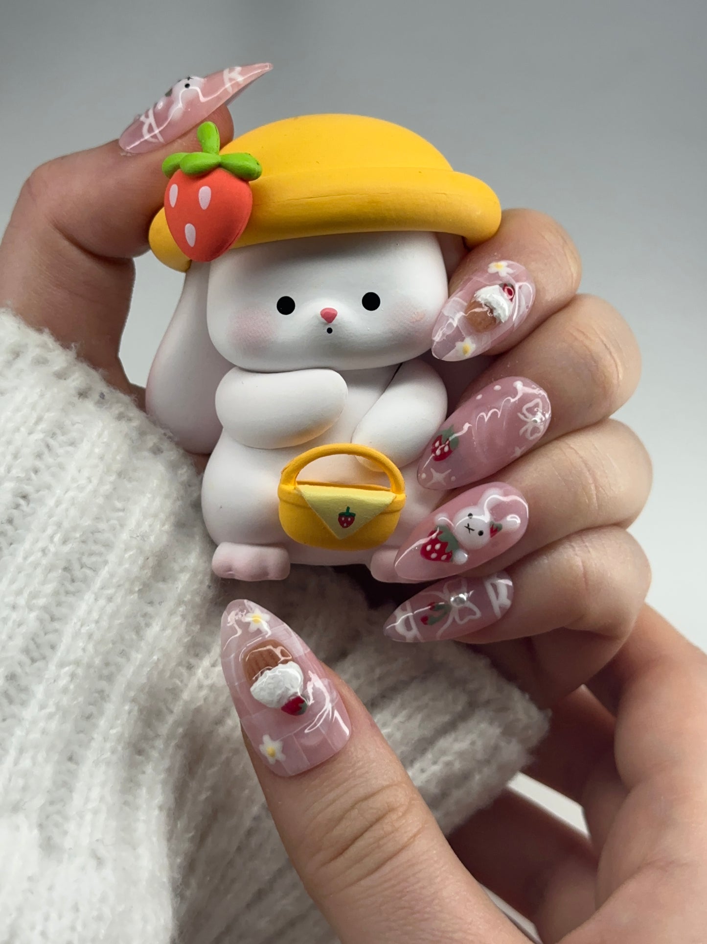 Miffy Strawberry Cupcake